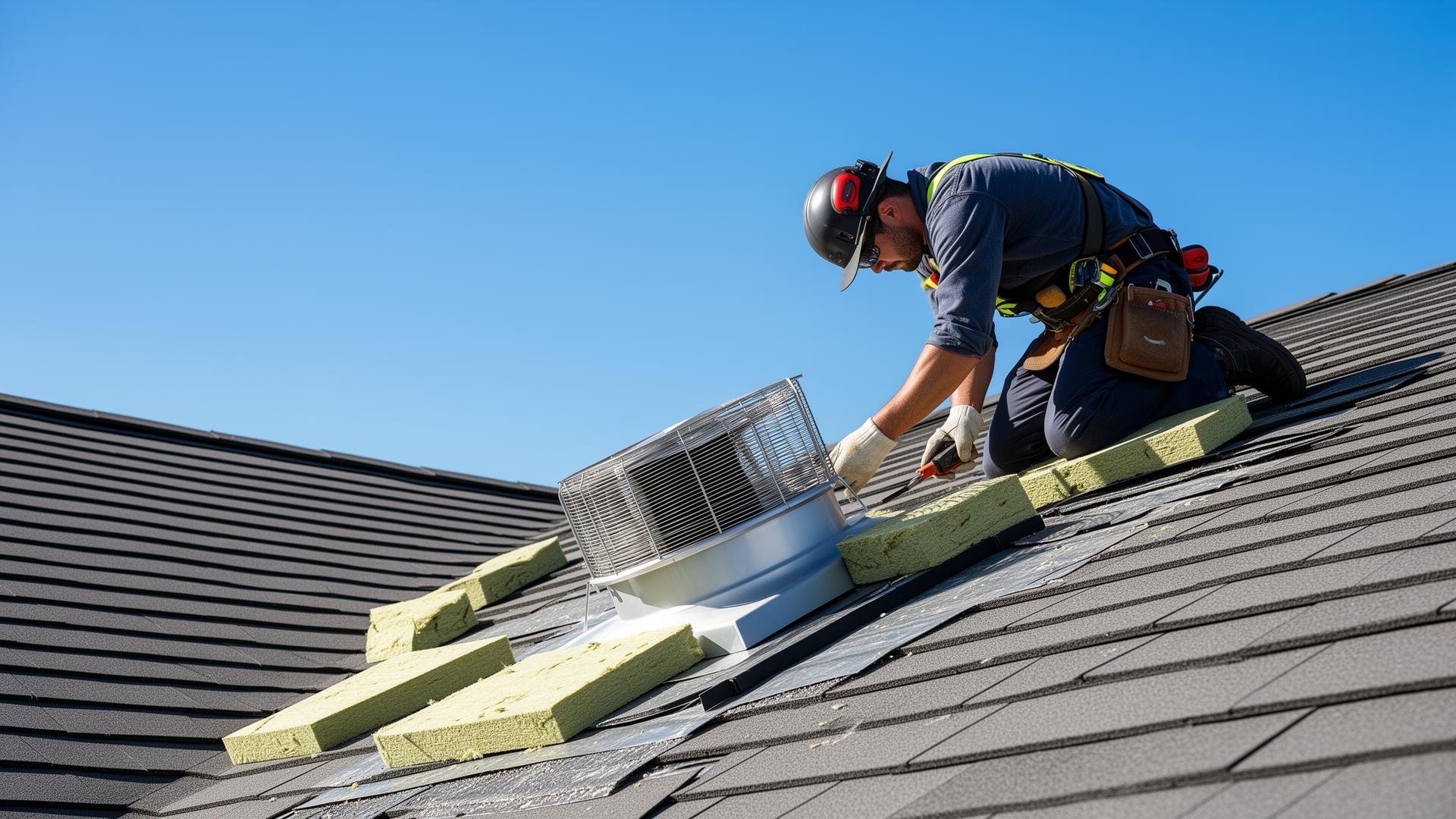 Attic fan installation in Clovis, CA