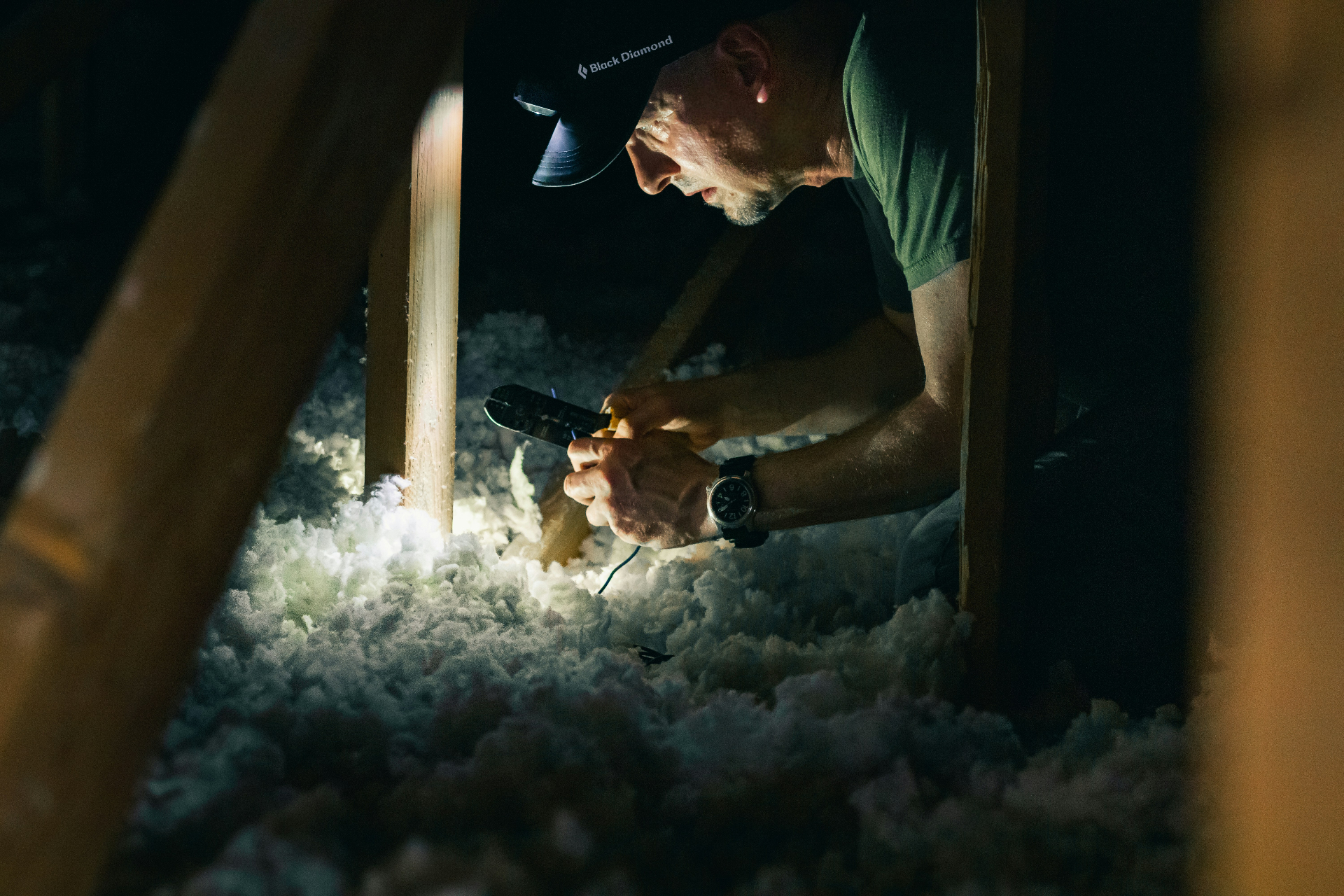 Blown-in attic insulation in Clovis, CA