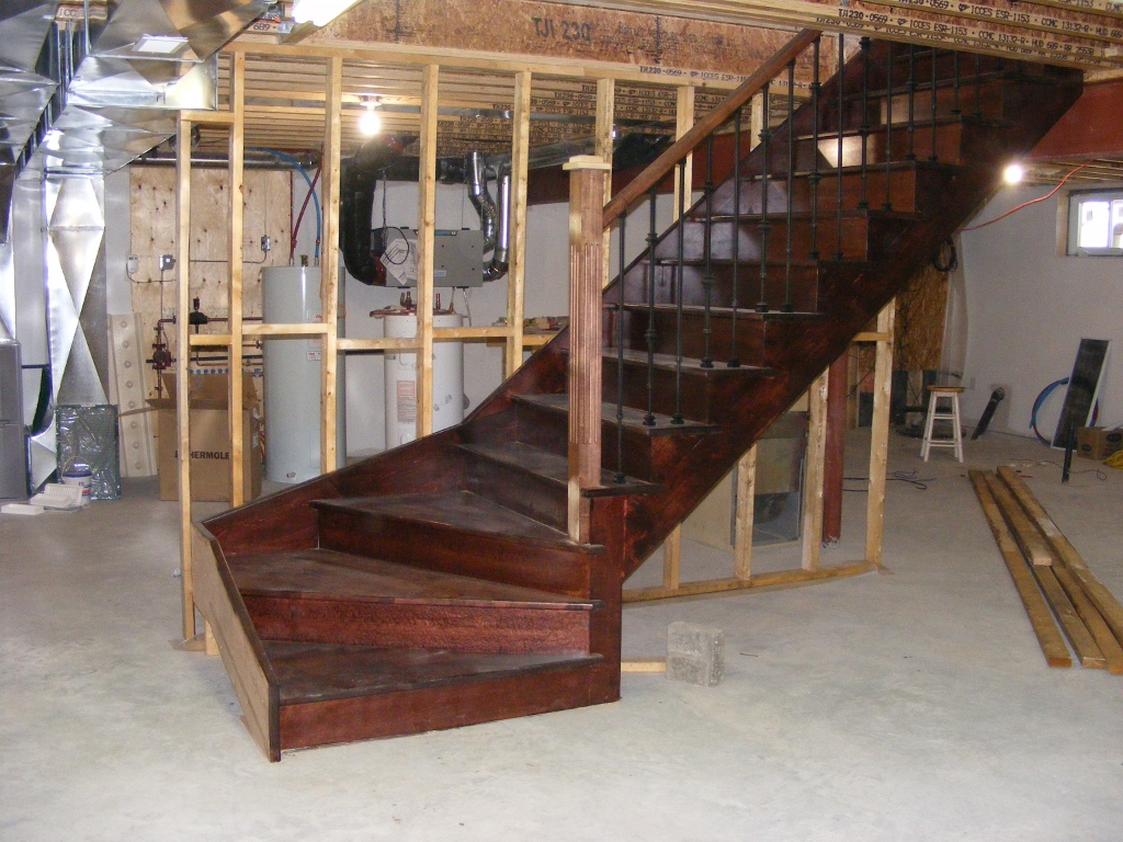 Custom hardwood stairs in Gilbert, AZ