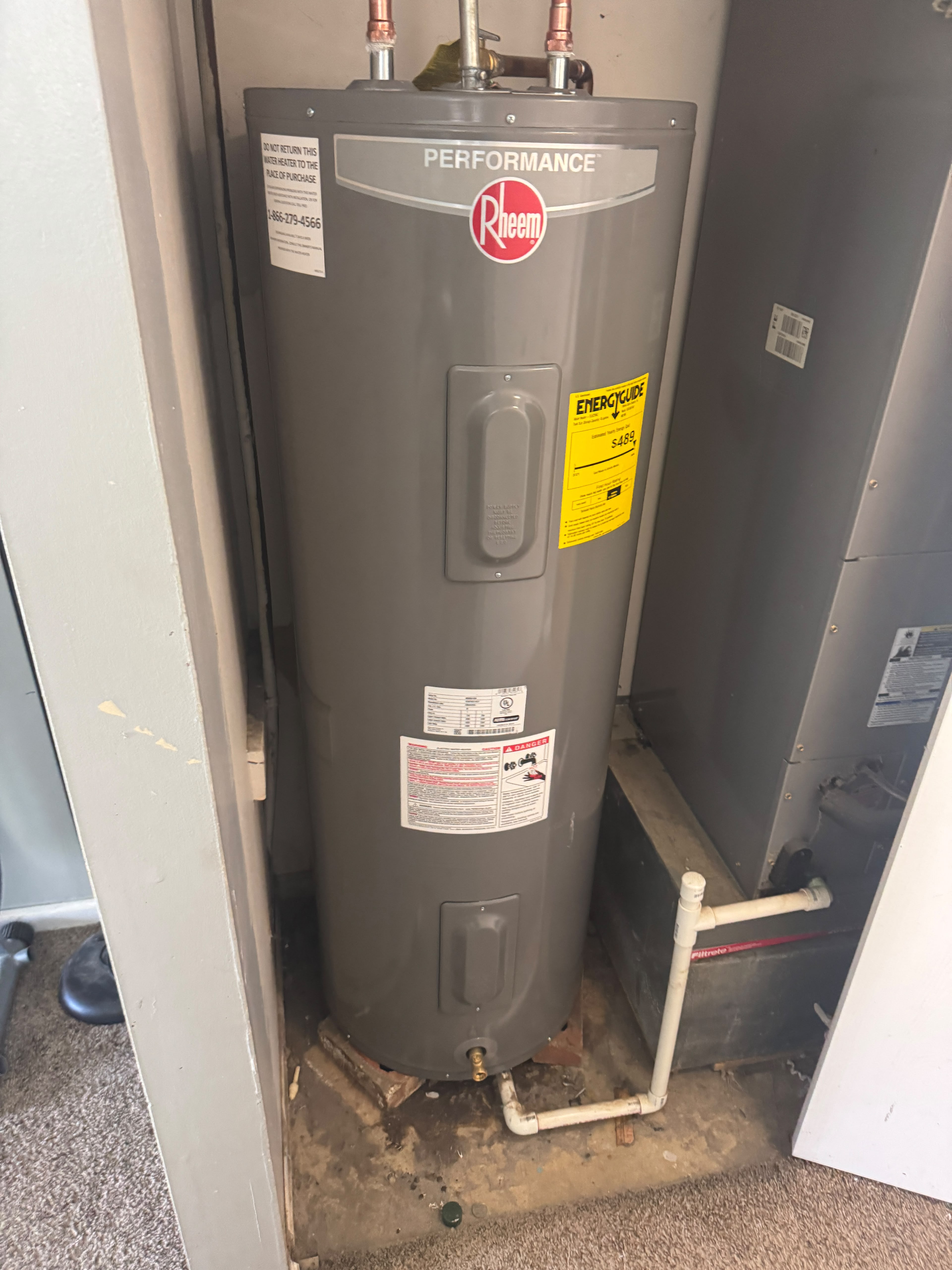 Water heater replacement in Hamilton, OH by Elite Plumbing