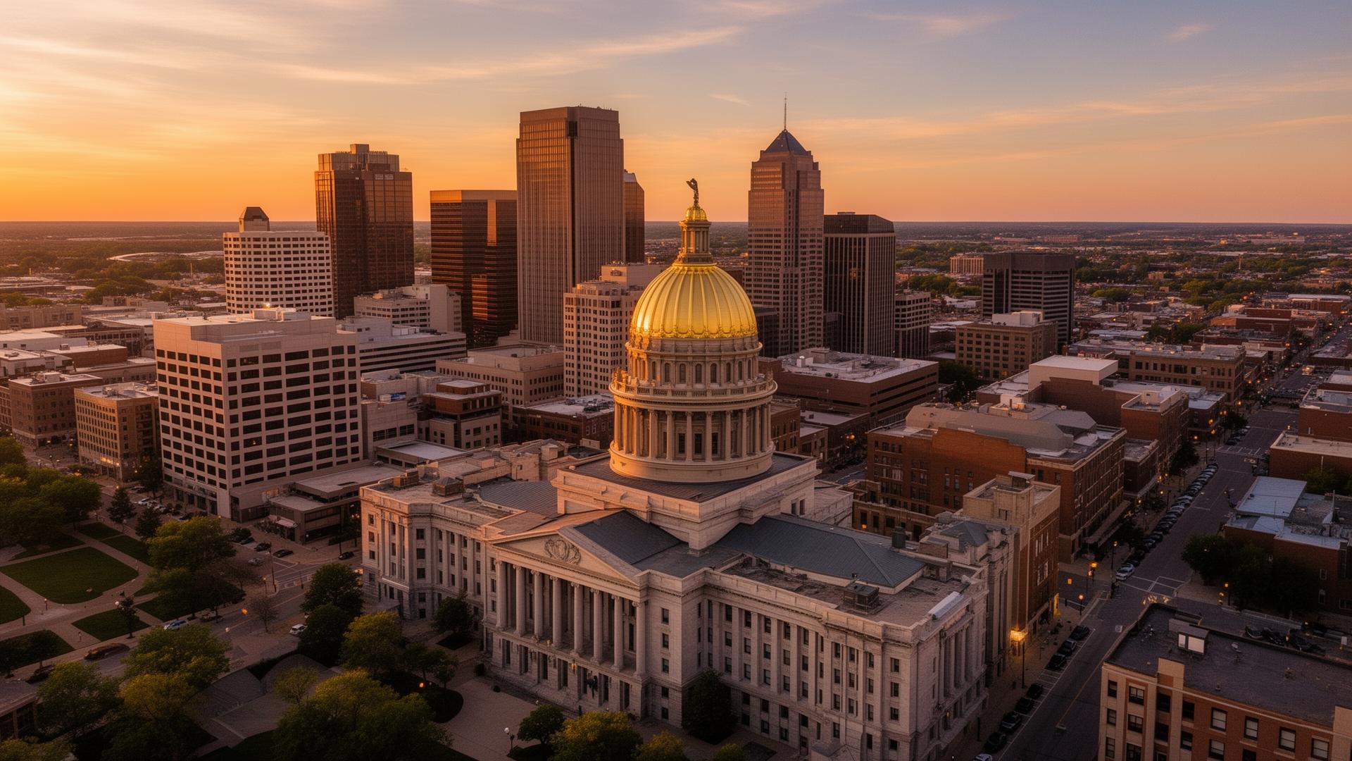 Des Moines, Iowa skyline