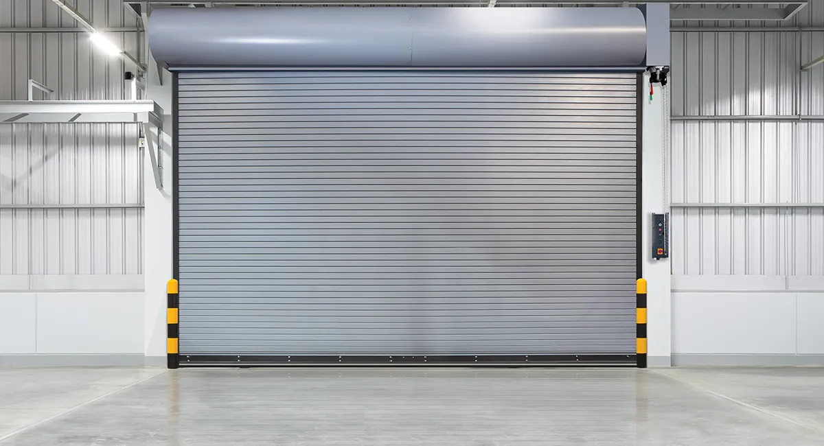 Commercial rolling steel door in High Point