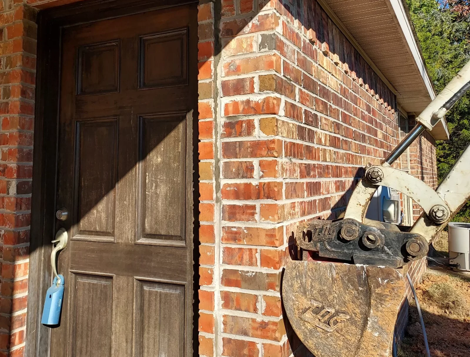Brick foundation and structural repair near Springdale