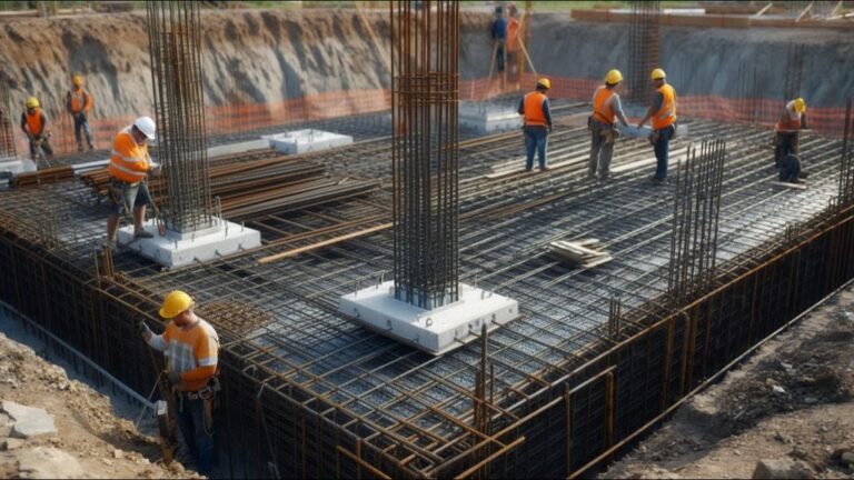 New foundation construction in Springdale