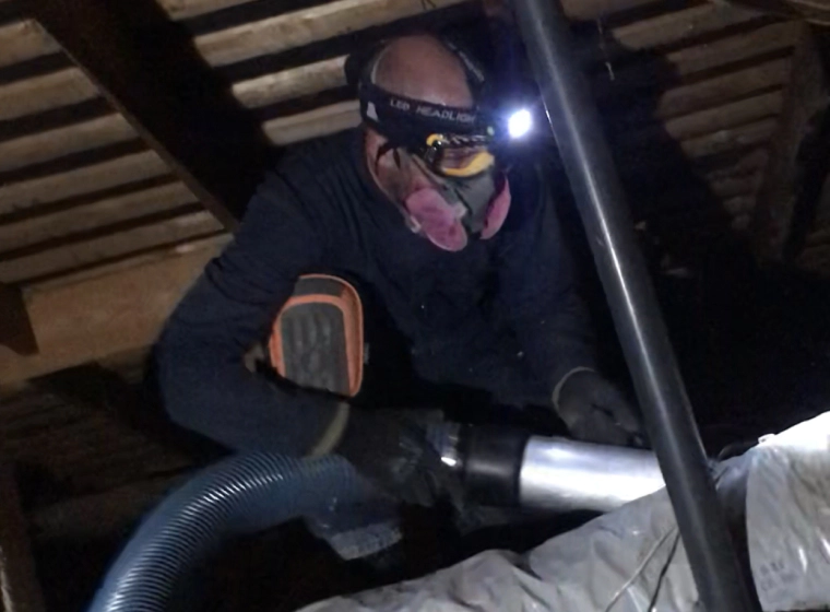 Spray insulation work in Clovis, CA